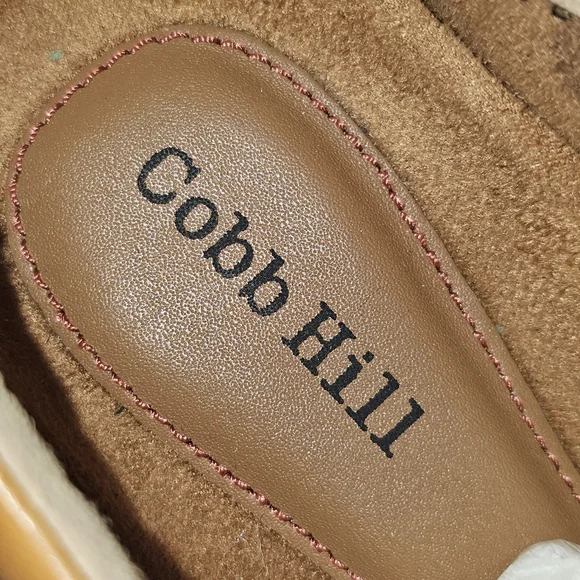 NWT Cobb Hill Bailee Brown Leather Sneaker 6 Lace Up Perforated CI7740 - Picture 10 of 12